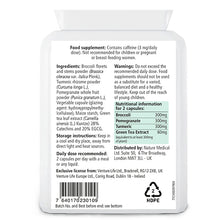pomi t, food supplement, skin health, 60, UK, heart health, brain health, broccoli, tumeric, pomegranate, green tea, vegetables