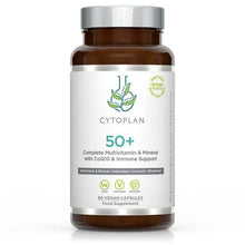 Age 50+ multivitamin, vitamin D3, B12, phyto-antioxidant, energy levels, immune support