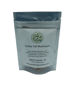 Turkey Tail Mushroom (60 Capsules - 500mg)