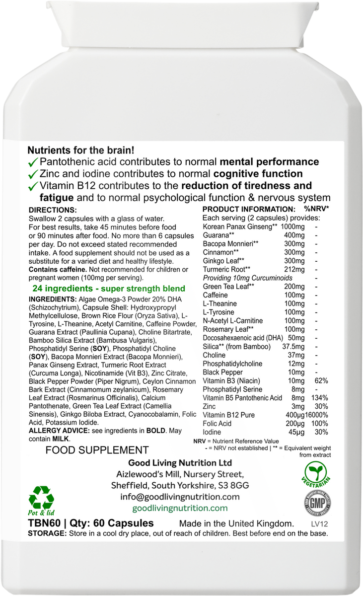 Neurocharge Neuro Charge – Good Living Nutrition