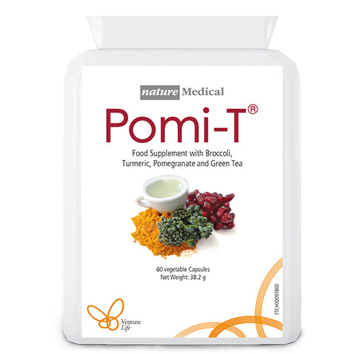 pomi t, food supplement, skin health, 60, UK, heart health, brain health, broccoli, tumeric, pomegranate, green tea, vegetables